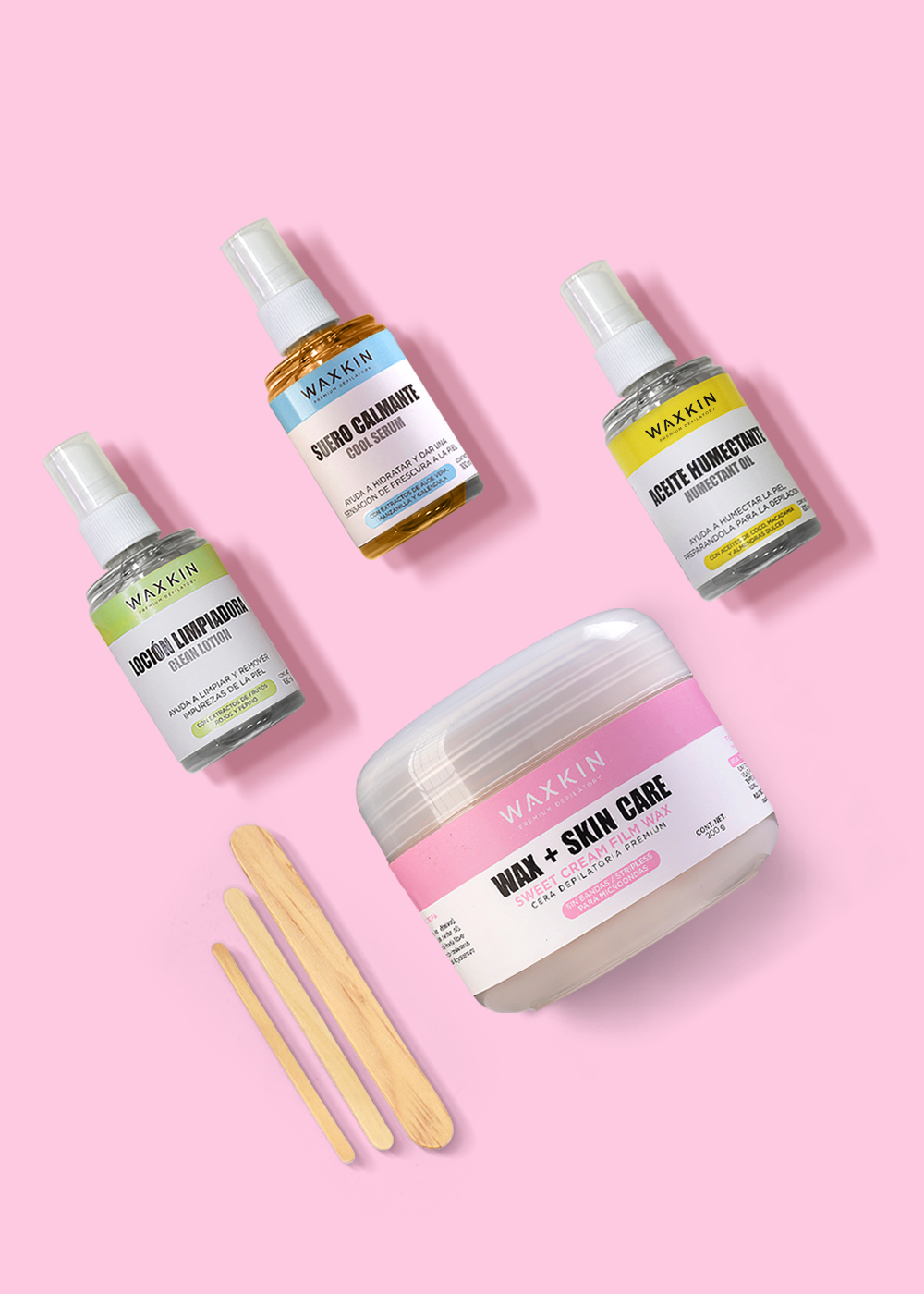 Cera Sweet Cream Waxkin en bote de plástico de 200 g para microondas
