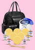 Kit Pro Waxkin: Maleta Pro, Organizador Pro, fundidor, 6 discos de cera Sweet Cream, 5 productos de cuidado y aplicadores